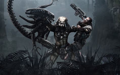 110 Alien Vs Predator Wallpapers Wallpapersafari