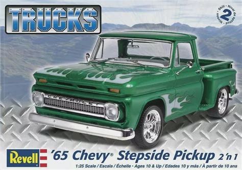 1965 Chevy Stepside Pickup 2 Amp 39 N1 Plastic Model Truck Kit 1 25