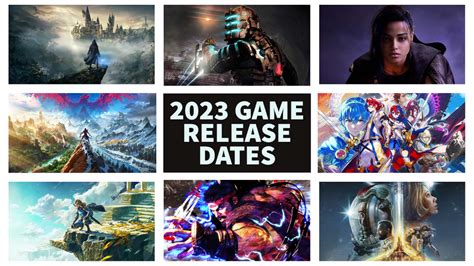 2023 Video Games Release Calendar All Platforms Gamer Tweak