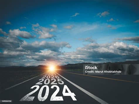 2024 Road Letters Stock Photo Download Image Now Forecasting The