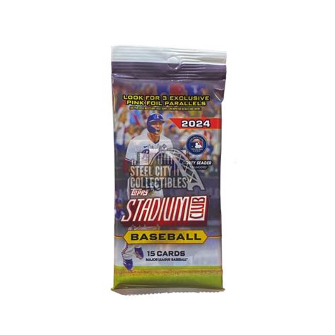 2024 Topps Stadium Club Baseball Fat Pack Steel City Collectibles 2024 Topps Stadium Club Baseball Fat Pack Steel City Collectibles