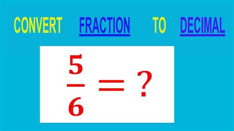 Understanding the 6/5 decimal: Key insights and practical applications