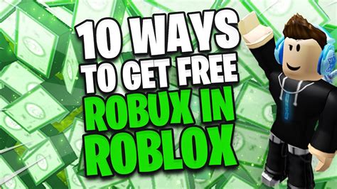 9 Best Ways To Get Free Robux In Roblox Youtube