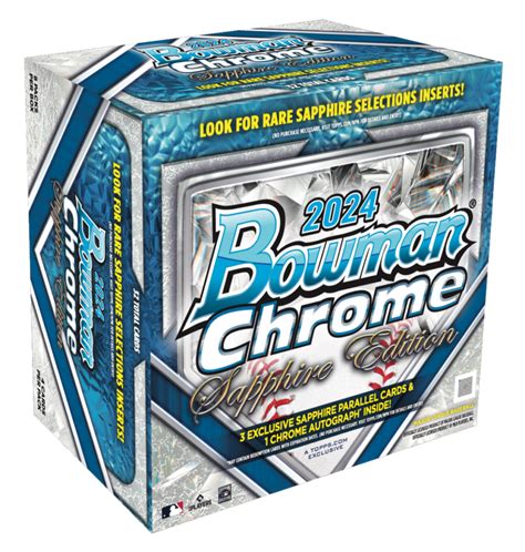 A 2024 Bowman Chrome Sapphire Guide A 2024 Bowman Chrome Sapphire Guide