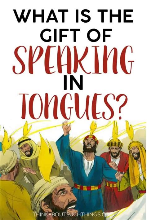 A Definition Of Speaking In Tongues In The Bible