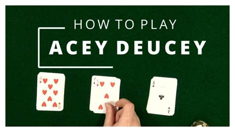 5 Acey Deucey Tips