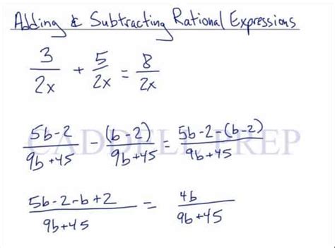 Add And Subtract Rational Expressions Intermediate Algebra Class Notes Fiveable Add And Subtract Rational Expressions Intermediate Algebra Class Notes Fiveable