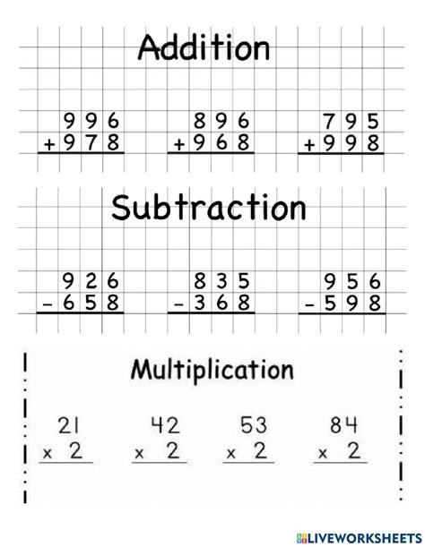 Avoid Critical Mistakes with Addition Subtraction Multiplication Division