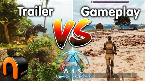 Ark Survival Ascended Trailer Vs Real Gameplay Footage Pre Launch Ark Survival Ascended Trailer Vs Real Gameplay Footage Pre Launch