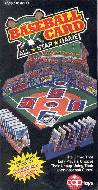 Baseball Card All Star Game Board Game Boardgamegeek Baseball Card All Star Game Board Game Boardgamegeek