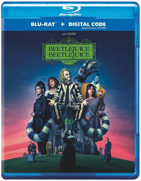 Beetlejuice Beetlejuice Digital Blu Ray Release Dates Revealed Beetlejuice Beetlejuice Digital Blu Ray Release Dates Revealed