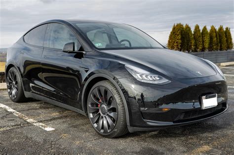 Black Tesla Model Y Review
