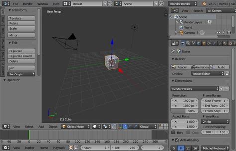 Blender Application Software