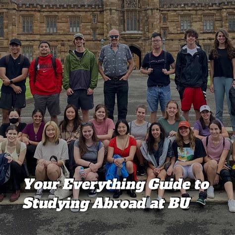 Bu Study Abroad Buabroad X