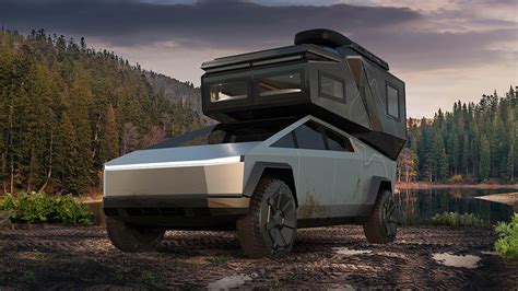 Camper Conversion Previewed For Tesla Cybertruck