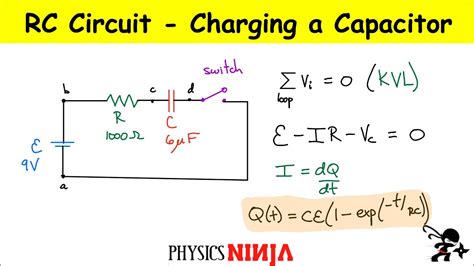 Capacitor Charge Formula