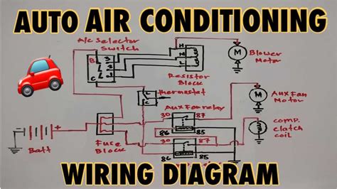 Car Aircon Electrical Wiring Diagram Guide