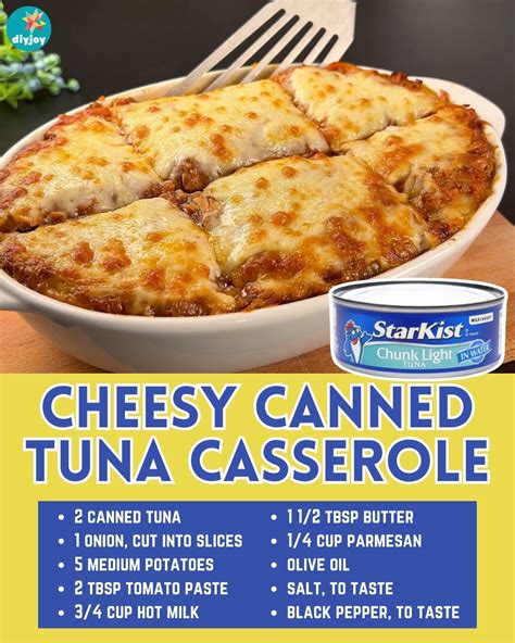 Cheesy Canned Tuna Casserole Recipe Diy Joy Cheesy Canned Tuna Casserole Recipe Diy Joy