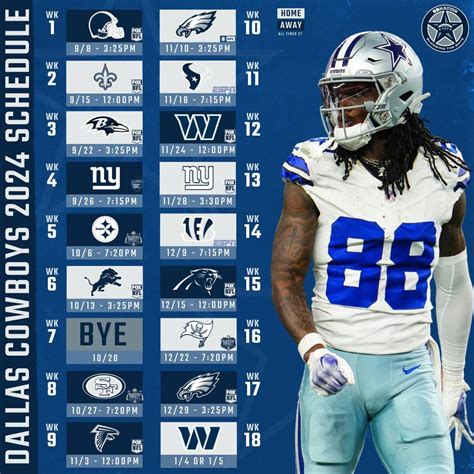 Dallas Cowboys 2024 Schedule Release Date: The Ultimate Guide