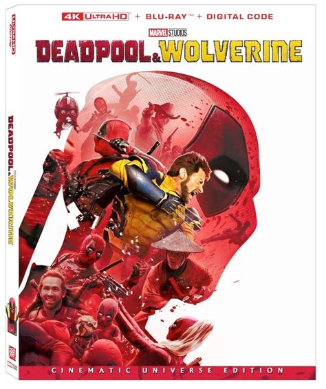 Deadpool Wolverine Digital 4K Blu Ray Release Date And Bonus Features