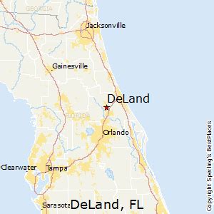 Comprehensive Deland Florida Map: Find Your Way Around the City