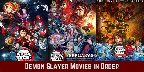 Demon Slayer Watch Order With Movies 2025 Crunchyroll News Demon Slayer Watch Order With Movies 2025 Crunchyroll News