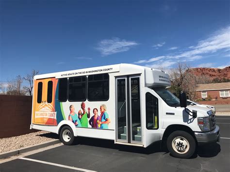 Dial A Ride Transportation St George Utah Senior Citizen Center