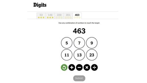 Digits Game Fun