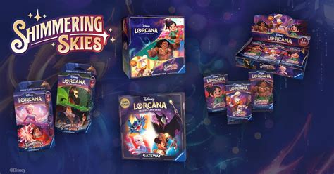 Disney Lorcana Releases 5Th Set Shimmering Skies In August 2024