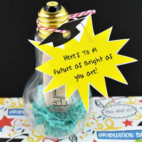 Diy Graduation Gifts Brightest Future Happy Mothering Diy Graduation Gifts Brightest Future Happy Mothering