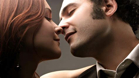 Download Couple Kissing Each Lips Wallpaper Wallpapers Com