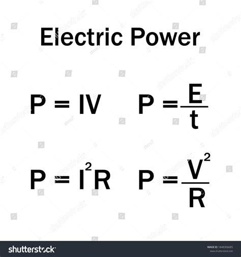 Electric Power Formula