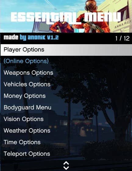 Essential Menu Gta5 Mods Com