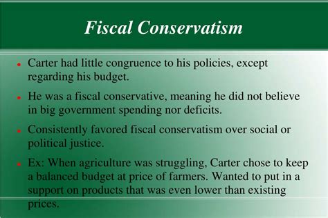 Fiscal Conservatism Meaning Fiscal Conservatism Meaning