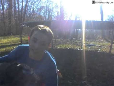 Front Flip Fail Wind Knocked Out Of Me Youtube