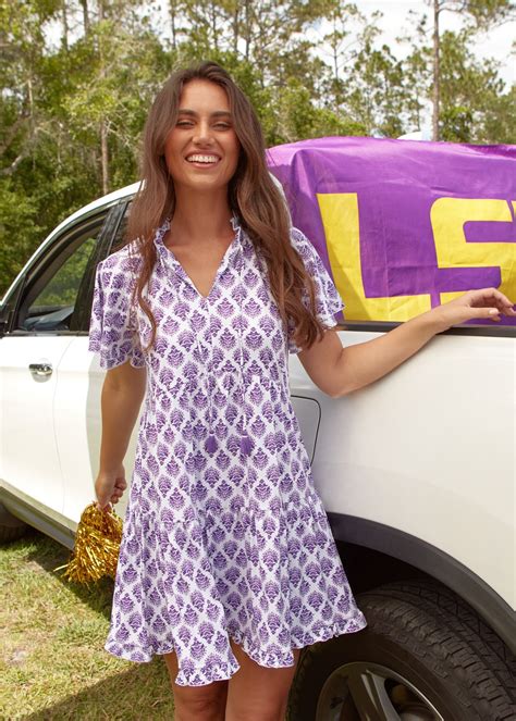 Game Changer Dress Purple Elle K Boutique Gameday Dress Game Changer Dress Purple Elle K Boutique Gameday Dress