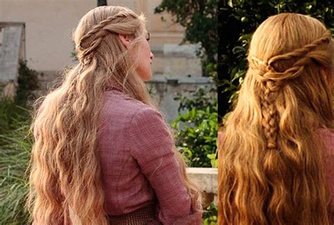 Game Of Thrones Hairstyles Cersei Lannister Rope Braid Hairstyle Game Of Thrones Hairstyles Cersei Lannister Rope Braid Hairstyle