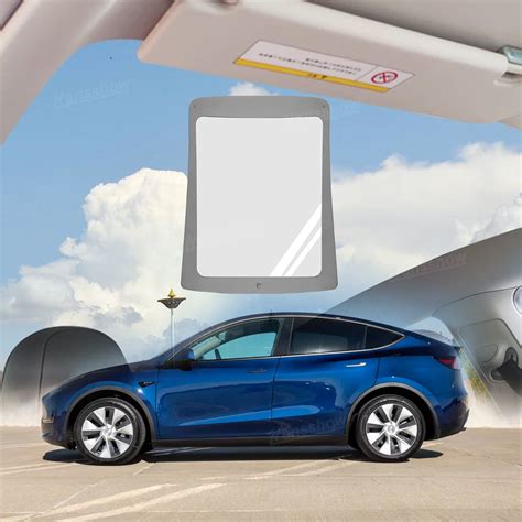 Hansshow Tesla Model Y Smart Canopy Anti Uv Glass Sunroof Light Sensit Hansshow Tesla Model Y Smart Canopy Anti Uv Glass Sunroof Light Sensit