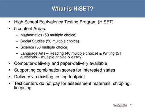 Hiset Options Program For High School Students