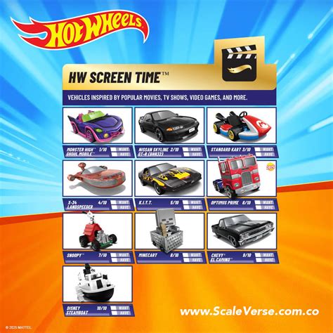 Hot Wheels 2025 Collector 147 250 Hw Screen Time 9 10 Chevy El Kmj Diecast Ii Hot Wheels 2025 Collector 147 250 Hw Screen Time 9 10 Chevy El Kmj Diecast Ii