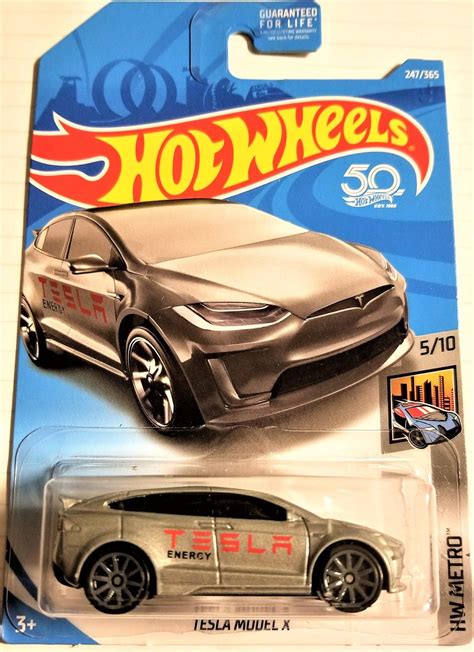Hot Wheels Tesla Model X Toy Car