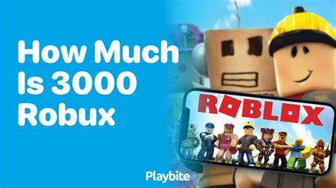 3000 Robux Price Today
