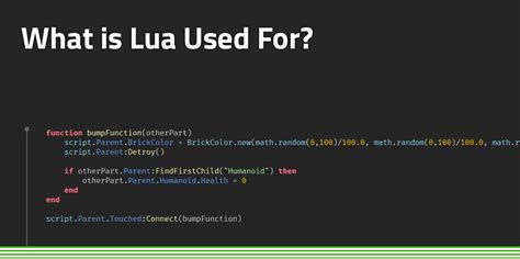 Learn Lua Coding Basics