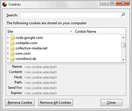 How To Delete Cookies On A Computer Ghacks Tech News How To Delete Cookies On A Computer Ghacks Tech News