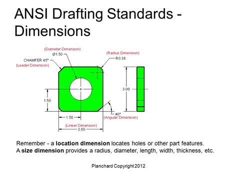 How To Dimension Multiple Patterns On Drawing Drafting Standards Gd
