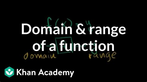 How To Find Domain And Range From A Graph Video Khan Academy How To Find Domain And Range From A Graph Video Khan Academy