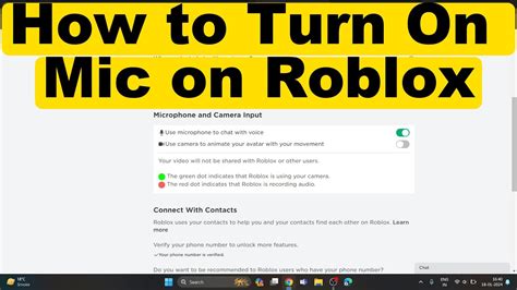 Get Mic on Roblox