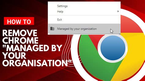 How To Remove Chrome Managed By Your Organization Youtube How To Remove Chrome Managed By Your Organization Youtube