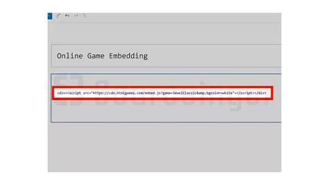Unblocked Games HTML Code