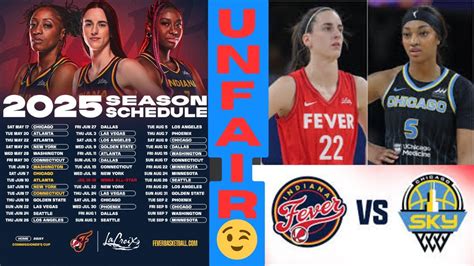 Indiana Fever S 2025 Schedule Rollout Is Fiyah Sends A Message And Is Unfair